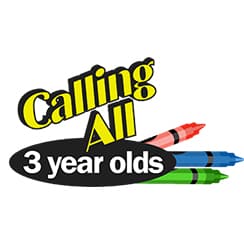 Calling All THree Year Olds Logo