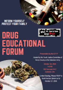 Drug forum poster