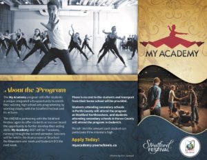 My Academy flyer 2017 page 1